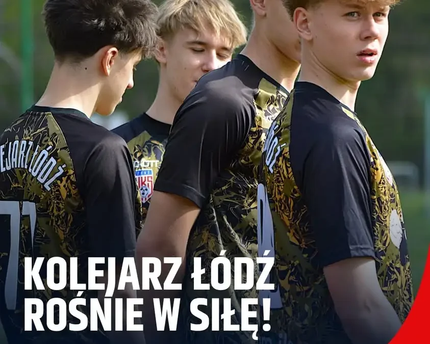 Kolejarz Łódź: sukcesy młodych piłkarzy w ligach wojewódzkich