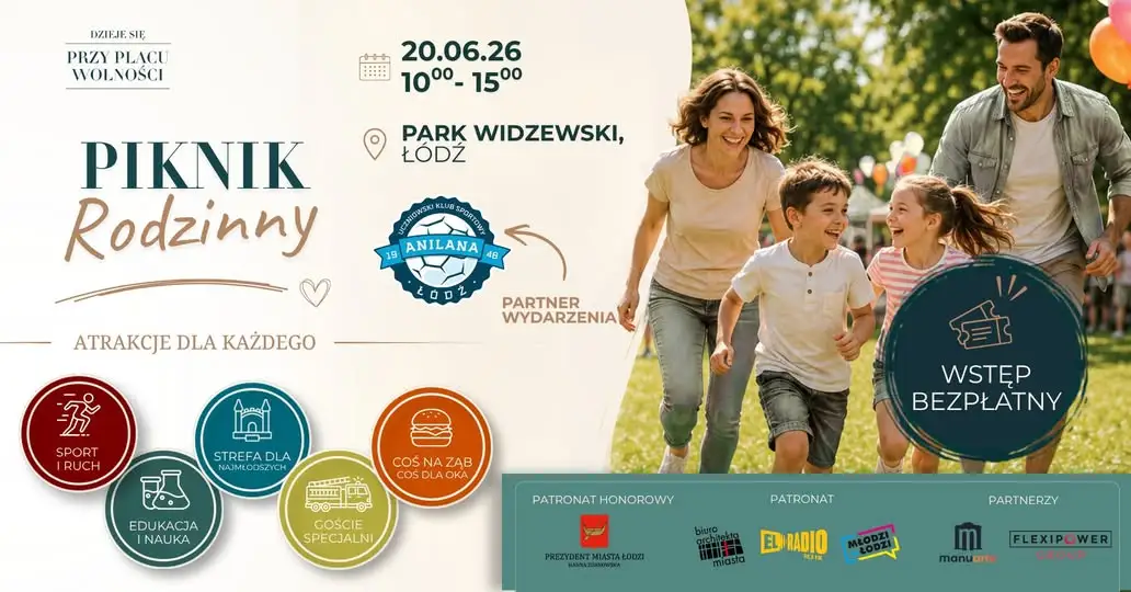 Piknik „Dzikie Si Przy Pląci” w Parku Widzewskim – zaproszenie na sobotę