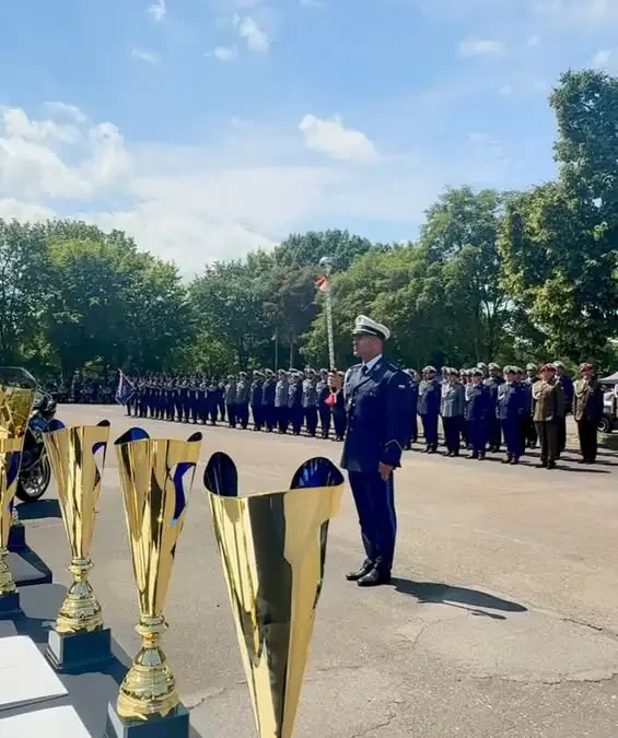 Zakończenie XXXVI Ogólnopolskiego Konkursu „Policjant Ruchu Drogowego” w Sieradzu