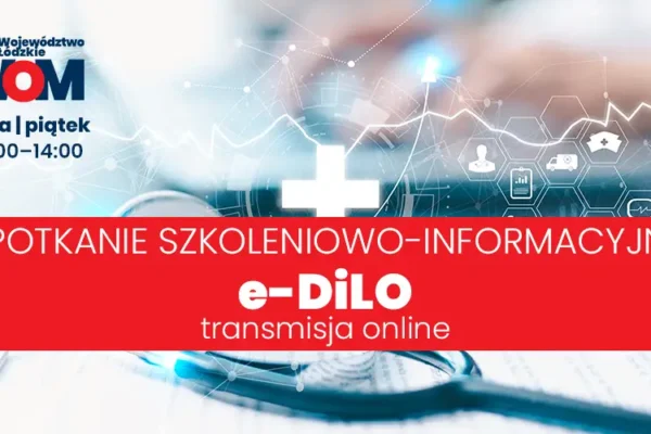 Szkolenie o e-DiLO w Urzędzie Marszałkowskim – transmisja online
