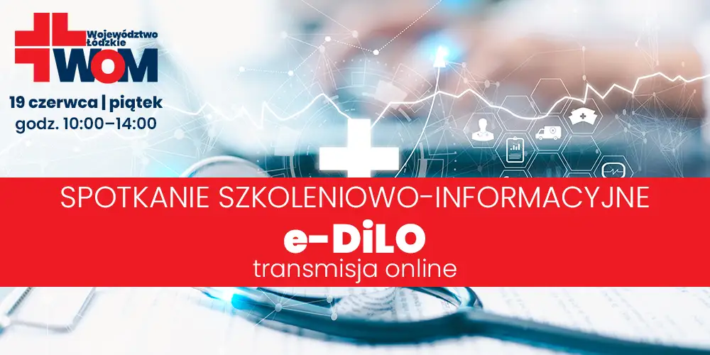 Szkolenie o e-DiLO w Urzędzie Marszałkowskim – transmisja online