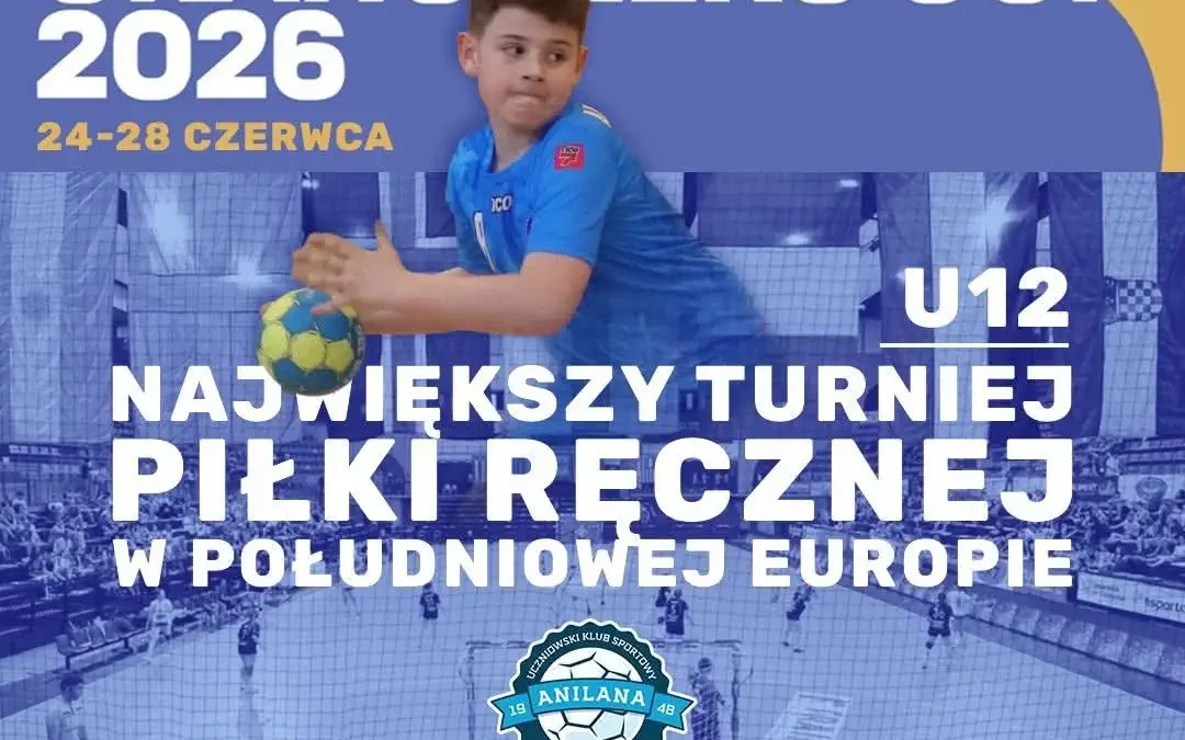 Młodzi piłkarze ręczni z UKS Anilana jadą na prestiżowy turniej do Hiszpanii