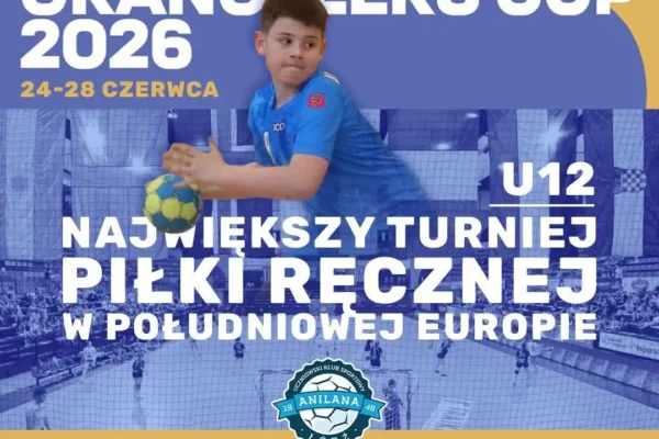 Młodzi piłkarze ręczni z UKS Anilana jadą na prestiżowy turniej do Hiszpanii