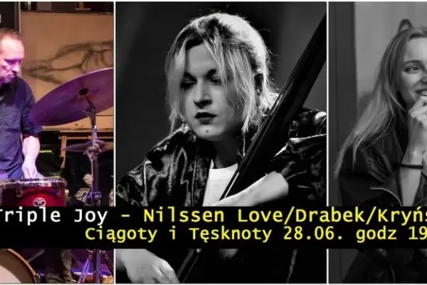 Triple Joy w Ciągotach: norweski free jazz i polska improwizacja