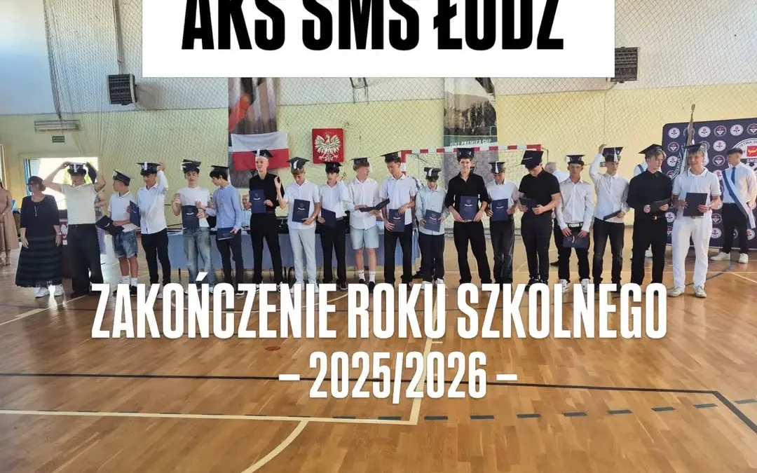 Czarne Pantery świętują sukcesy w nauce – zakończenie roku w SMS Łódź