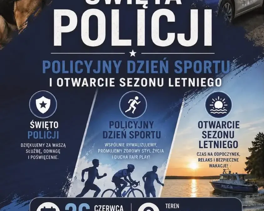 Piknik z okazji Święta Policji w Łodzi – atrakcje i pokazy już jutro