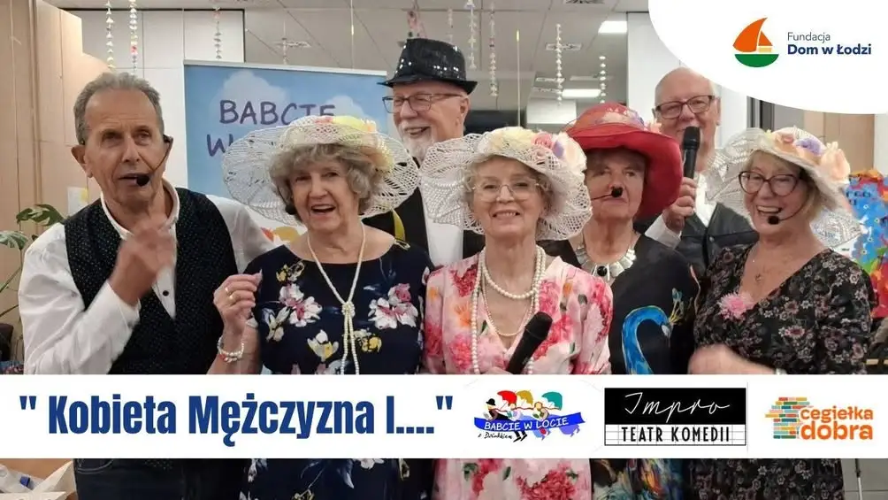 Kabaret seniorów na OFF Piotrkowskiej – pomóż budować dom dla dzieci