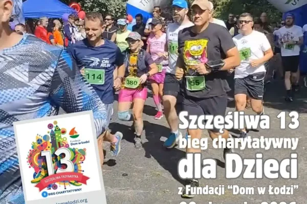 Bieg charytatywny dla Fundacji Dom w Łodzi – zapisy trwają