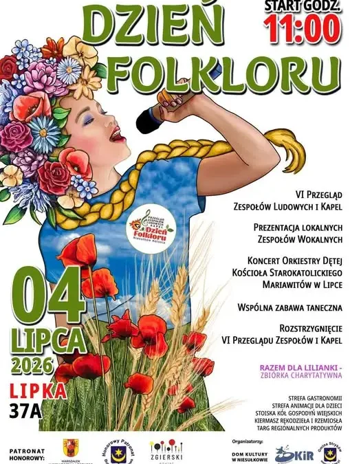 Bukowianki i Stefanów powalczą w Lipce podczas Dnia Folkloru