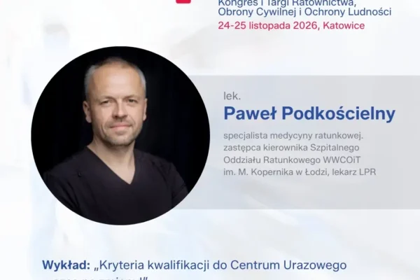 Szpital Kopernika w Łodzi Patronem Honorowym kongresu Lifesavers 2026