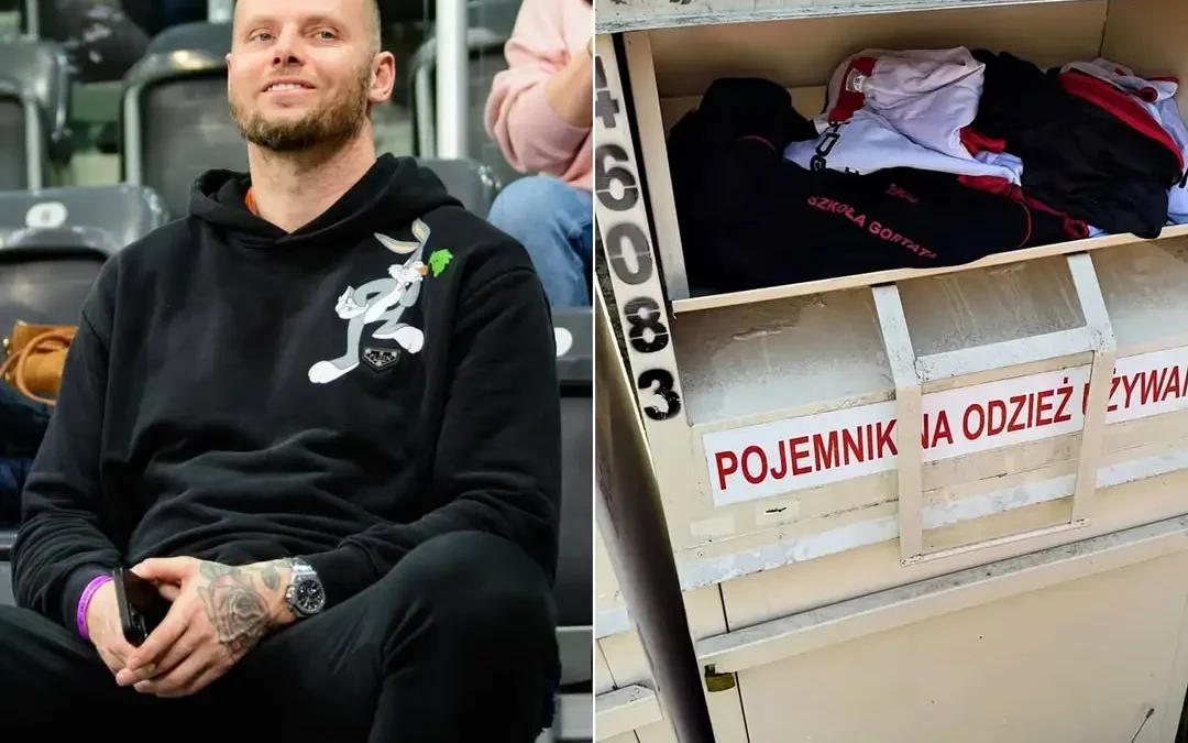 Maciej Lampe rozstał się z ŁKS Coolpack Łódź. Koszykarz wyrzucił klubowe stroje do kontenera