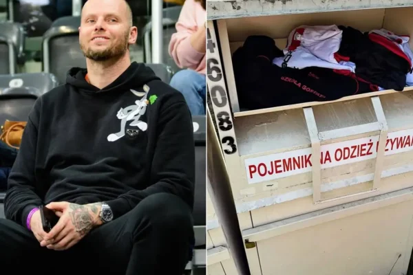 Maciej Lampe rozstał się z ŁKS Coolpack Łódź. Koszykarz wyrzucił klubowe stroje do kontenera