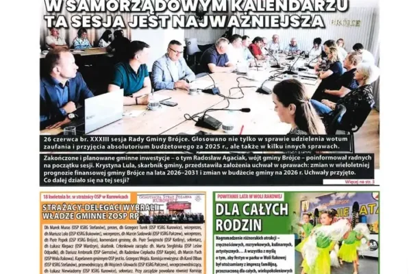 Letnie wydanie Gazety Informacyjnej Gminy Brójce już dostępne online