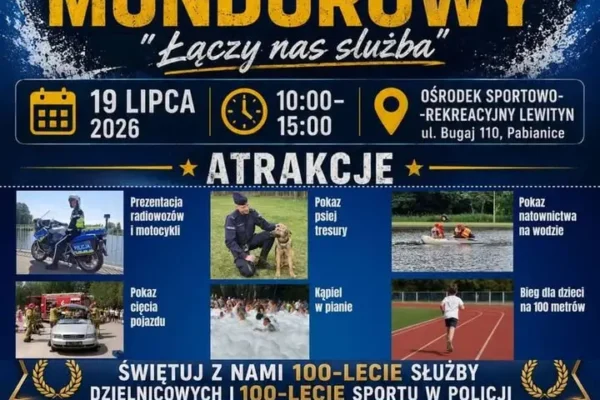 III Piknik Mundurowy „Łączy nas służba” w Pabianicach – święto służb i 100-lecie dzielnicowych