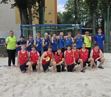 Młodzicy UKS Anilana Łódź awansowali do finałów Mistrzostw Polski w piłce ręcznej plażowej
