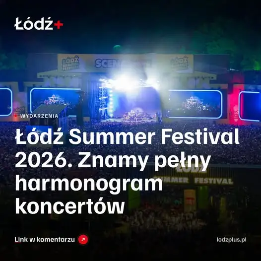 Sean Paul, Timbaland, Bastille i Mata – pełny harmonogram Łódź Summer Festival 2026