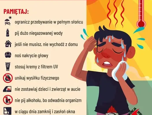 IMGW ostrzega przed upałami – temperatura sięgnie 36°C