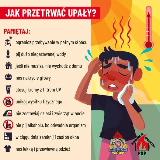 IMGW ostrzega przed upałami – temperatura sięgnie 36°C