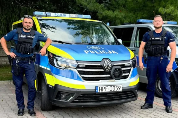 Policjanci z Radomska uratowali mężczyznę chorego na cukrzycę podczas imprezy w Kamieńsku