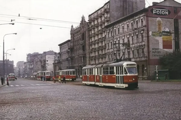 Historia ulicy Narutowicza w Łodzi: od Dzielnej do tramwaju 27