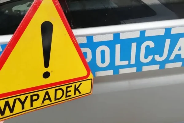 DK92 w Maurzycach: po wypadku droga znów przejezdna, ruch wahadłowy