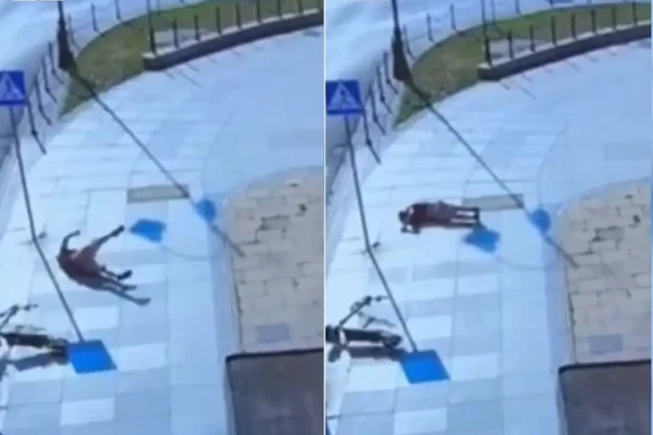 13-latek bez kasku przewrócił się na hulajnodze w Piotrkowie Trybunalskim