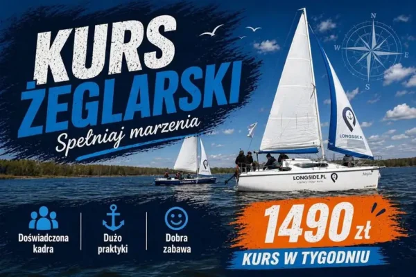 Kurs żeglarski nad Zalewem Sulejowskim – start 10 sierpnia