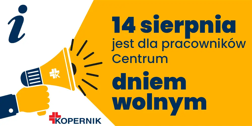 Szpital Kopernika w Łodzi: 14 sierpnia pracuje jak w weekend – ważna informacja dla pacjentów