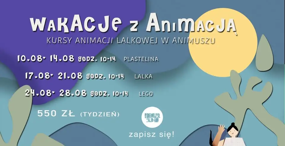 Wakacje z Animacją w Łodzi – warsztaty animacji plastelinowej dla dzieci