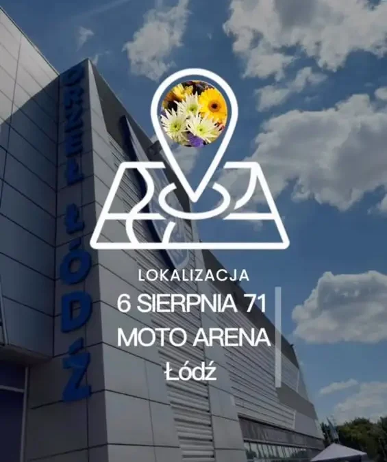 Kwiaciarnia Skrzydlewska przy Moto Arena Łódź – kwiaty, bilety i akcesoria kibica w jednym miejscu