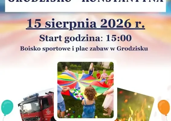 Festyn w Grodzisku 15 sierpnia: atrakcje, konkursy i pokaz sprzętu