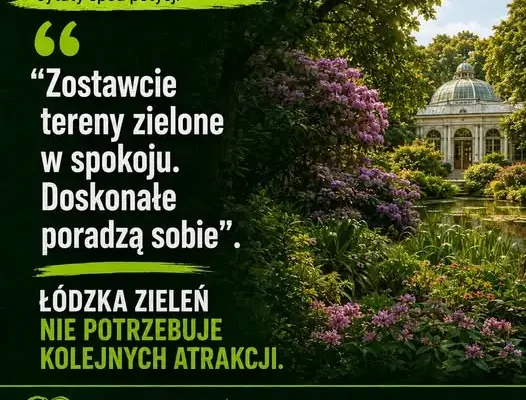 Mieszkańcy Łodzi: „Zostawcie tereny zielone w spokoju”