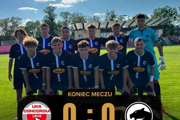 Concordia Piotrków bezbramkowo remisuje z AKS SMS Łódź w IV lidze