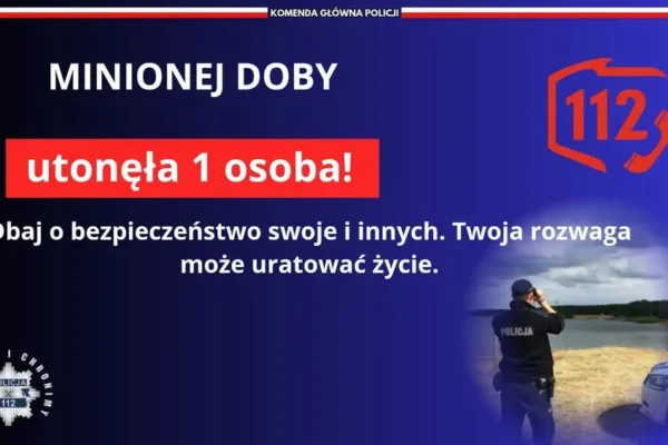 Apel o czujność nad wodą: od czerwca utonęło już 110 osób