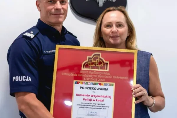 Marszałek dziękuje policji za bezpieczeństwo podczas Olimpiady Młodzieży