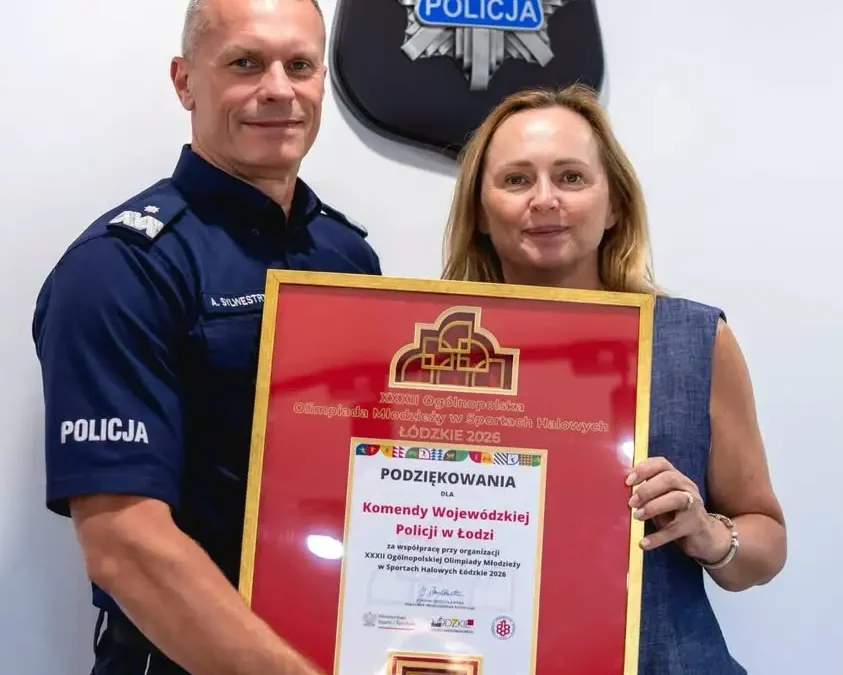 Marszałek dziękuje policji za bezpieczeństwo podczas Olimpiady Młodzieży