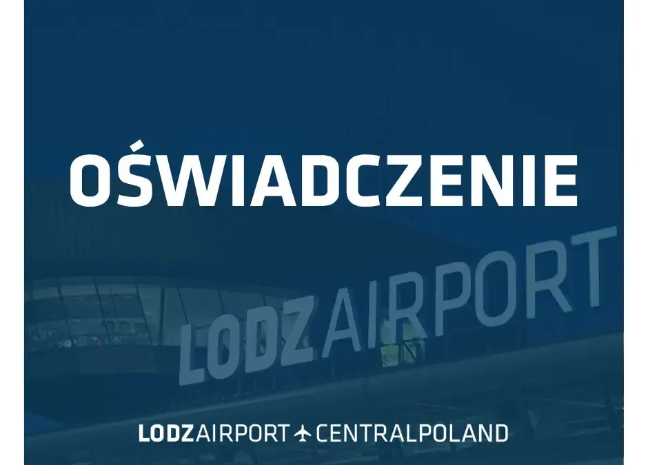 Zmiana na stanowisku prezesa Portu Lotniczego Łódź
