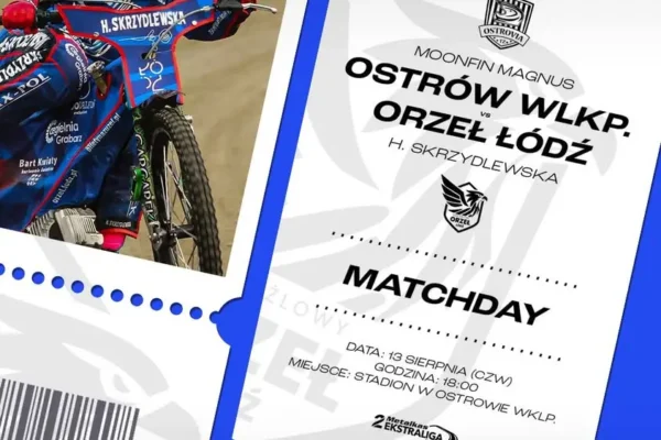 Żużlowcy Orła Łódź zmierzą się z TŻ Ostrovia w Ostrowie Wielkopolskim