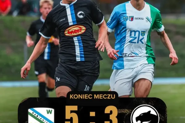 MUKS Włókniarz Pabianice 5:3 AKS SMS Łódź – emocjonujący mecz IV ligi