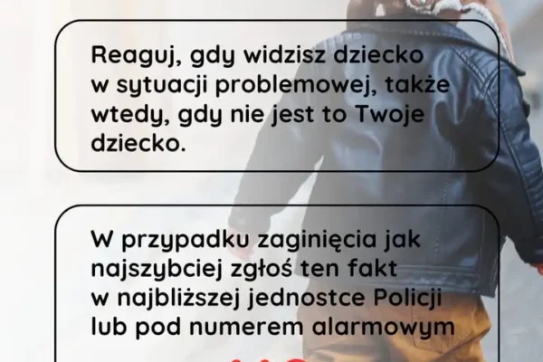 Jak zadbać o bezpieczeństwo dziecka w tłumie? Policja radzi