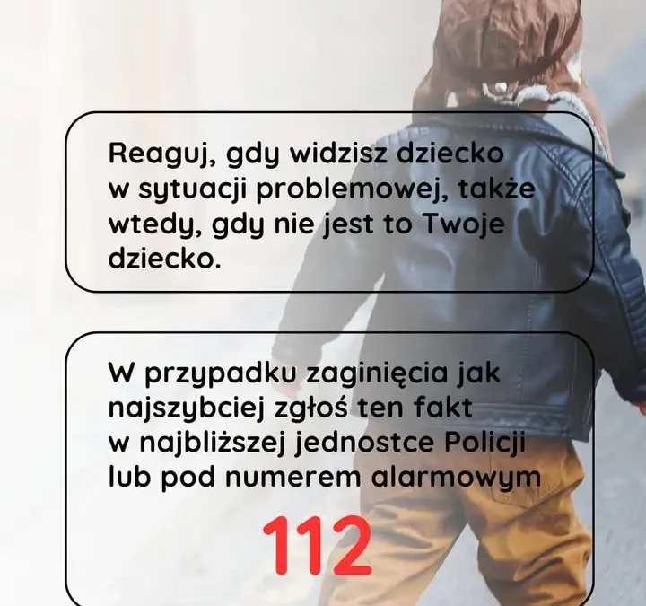 Jak zadbać o bezpieczeństwo dziecka w tłumie? Policja radzi