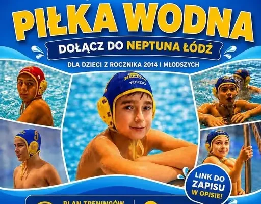 Rusza nabór na zajęcia doskonalenia pływania z elementami piłki wodnej w Łodzi
