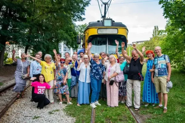 Radiowy tramwaj po raz trzeci na ulicach Łodzi
