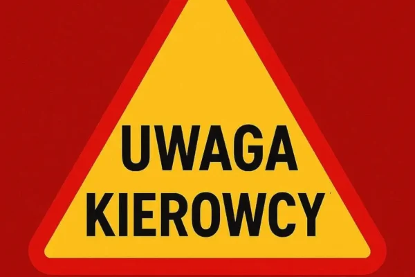 Wypadek na K72 w Sarnówku – ruch już bez utrudnień