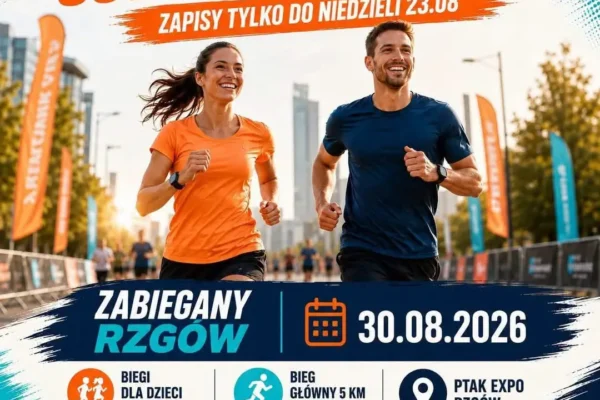 Zabiegany Rzgów: Ostatnia szansa na zapisy! Biegi dla dzieci i 5 km już 30 sierpnia