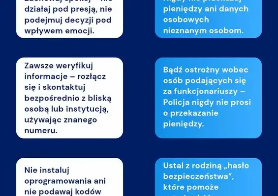Oszuści „na wnuczka” i „na policjanta” – jak się bronić? Policja radzi