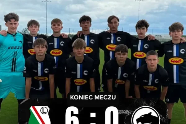 Legia Warszawa rozgromiła AKS SMS Łódź 6:0 w Centralnej Lidze Juniorów U17