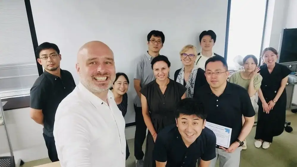 Naukowcy z Uniwersytetu Łódzkiego na stażu badawczym w Japonii