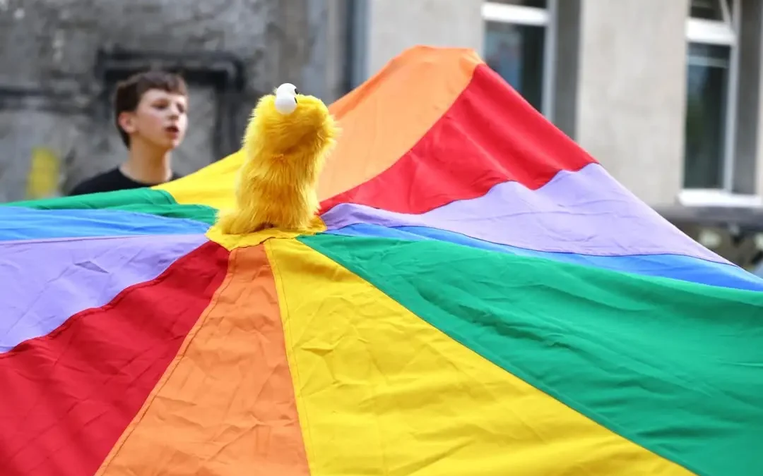 Piknik sąsiedzki w centrum Łodzi na zakończenie wakacji