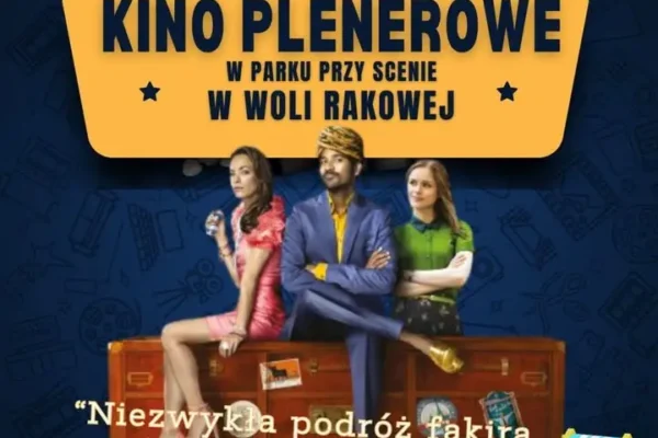 Kino plenerowe w Woli Rakowej na zakończenie wakacji